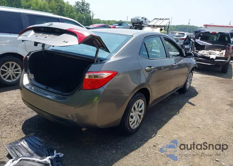 2017 Toyota Corolla Le из США, поврежденный, VIN 2T1BURHE8HC759644